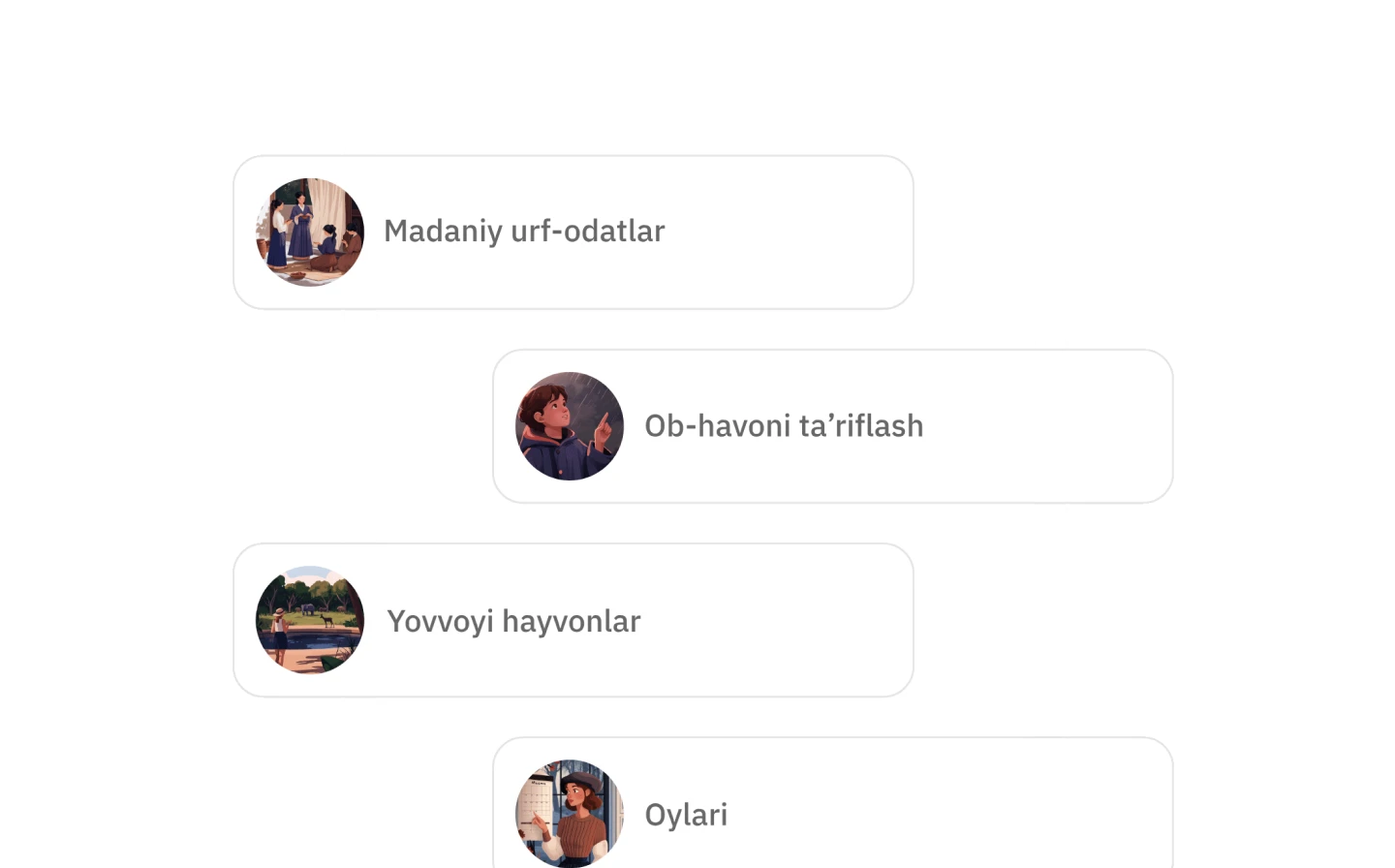 Immersive conversations