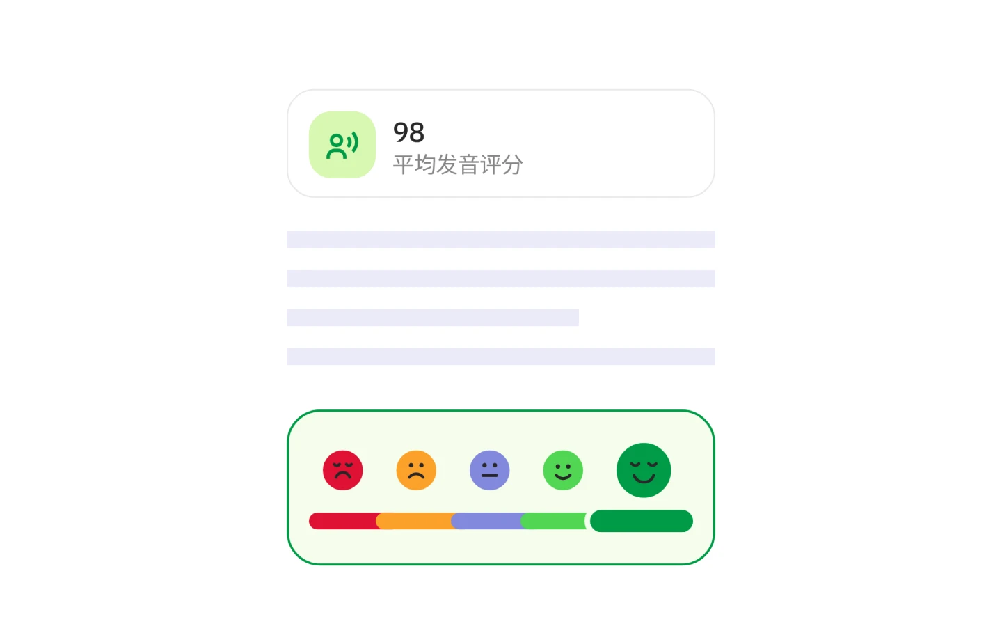 Real-time feedback