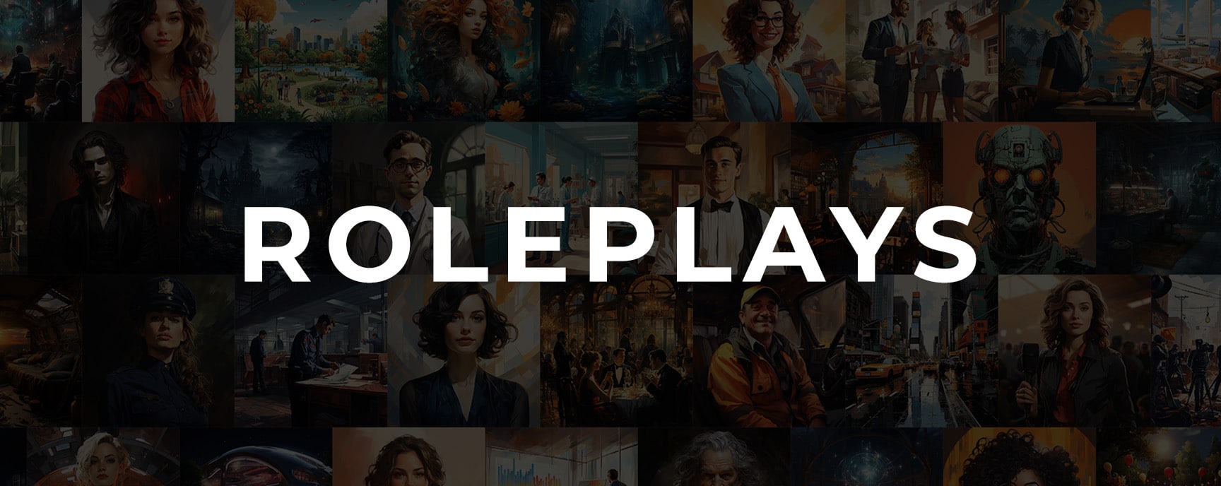 Cover image of roleplay mode landing page