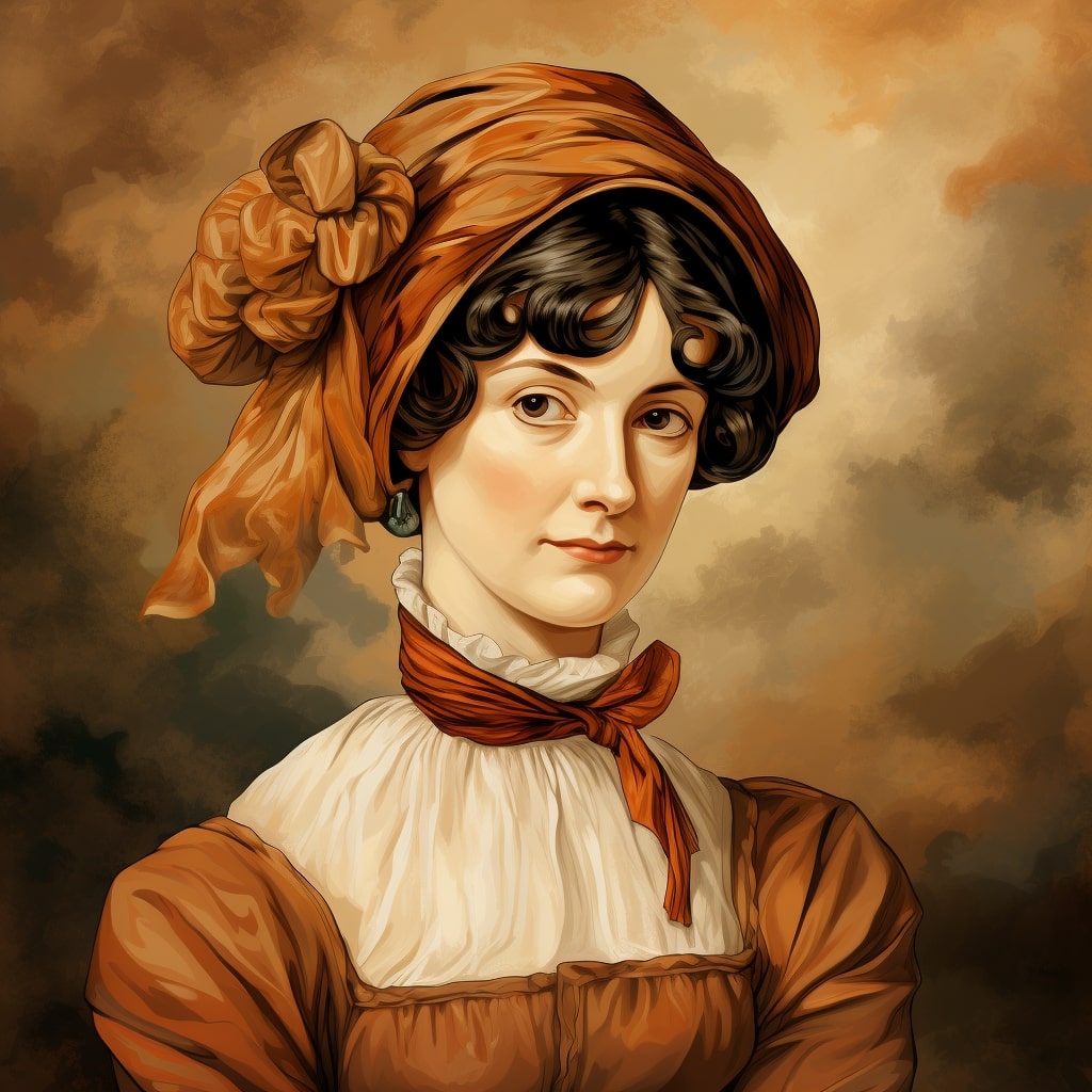 image of Jane Austen for character mode landing page