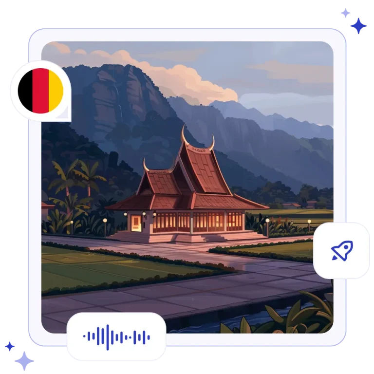 A traditional Rumah Gadang wooden house featuring distinctive sweeping, buffalo horn-shaped roofs in West Sumatra.