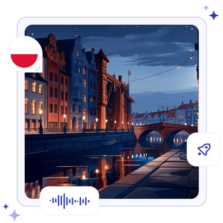 The historic Gdańsk waterfront in Poland features the medieval wooden Crane.